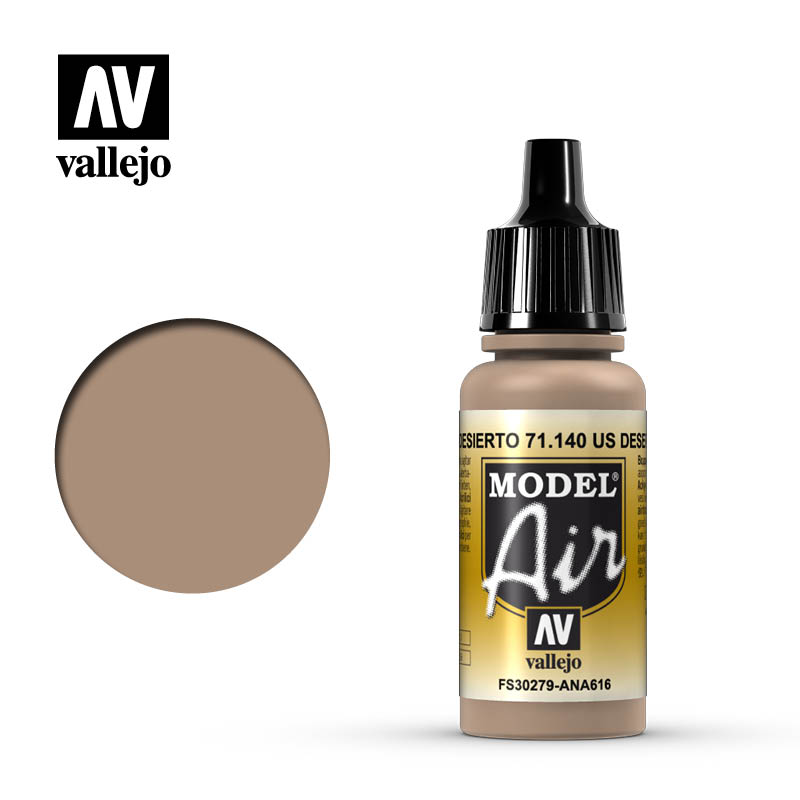 US Desert Sand 17ml Vallejo Model Air 71140