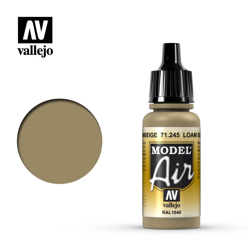 Loam Beige 17ml Vallejo Model Air 71245