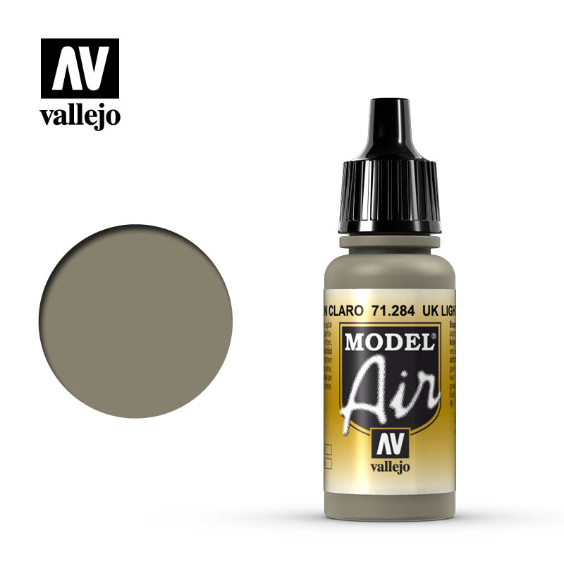 UK Light Mud 17ml Vallejo Model Air 71284
