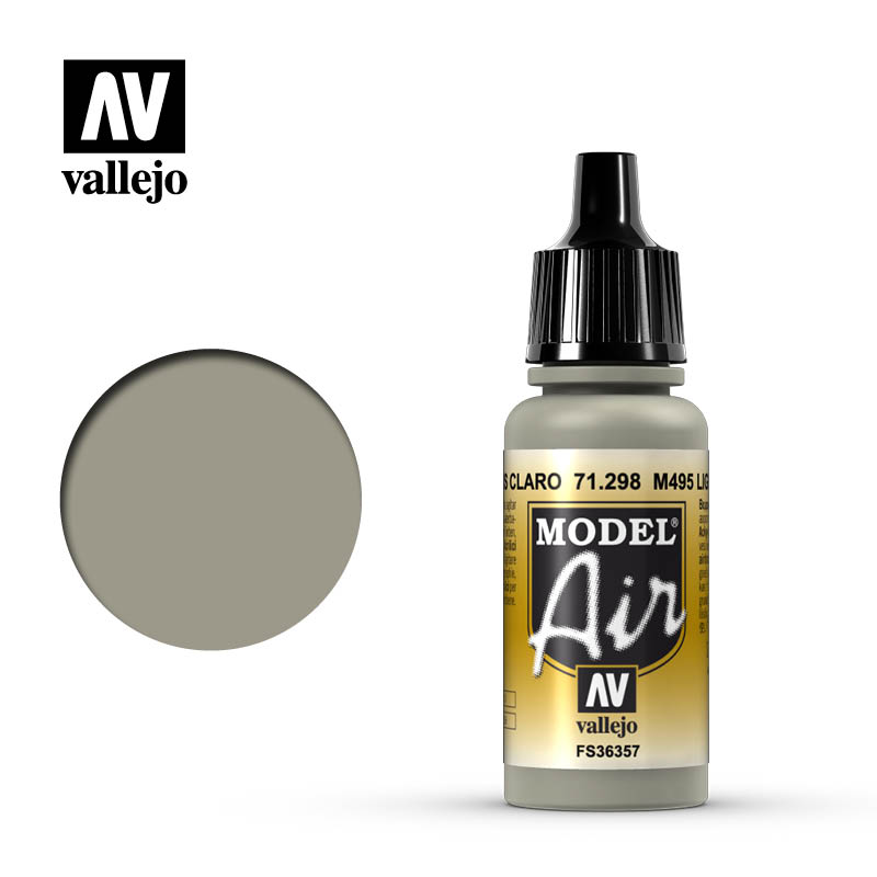 M495 Light Gray 17ml Vallejo Model Air 71298
