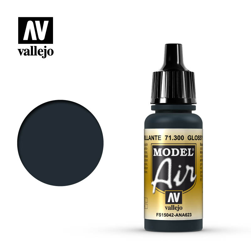 Glossy Sea Blue 17ml Vallejo Model Air 71300