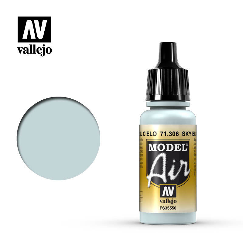 Sky Blue 17ml Vallejo Model Air 71306