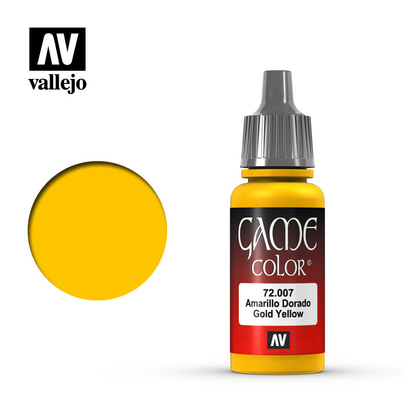 Gold Yellow 18ml Vallejo Game Color 72007