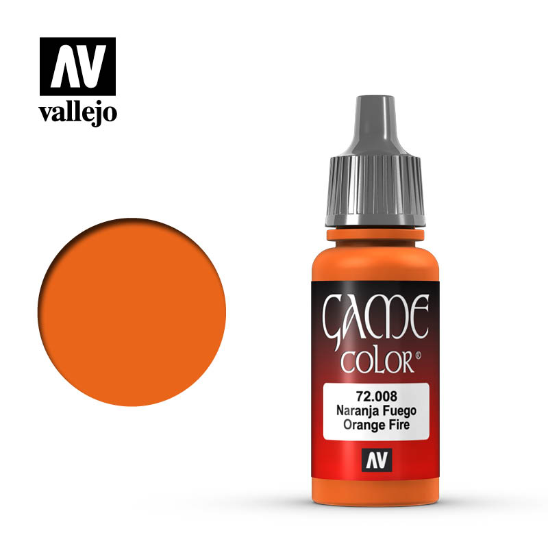 Orange Fire 18ml Vallejo Game Color 72008