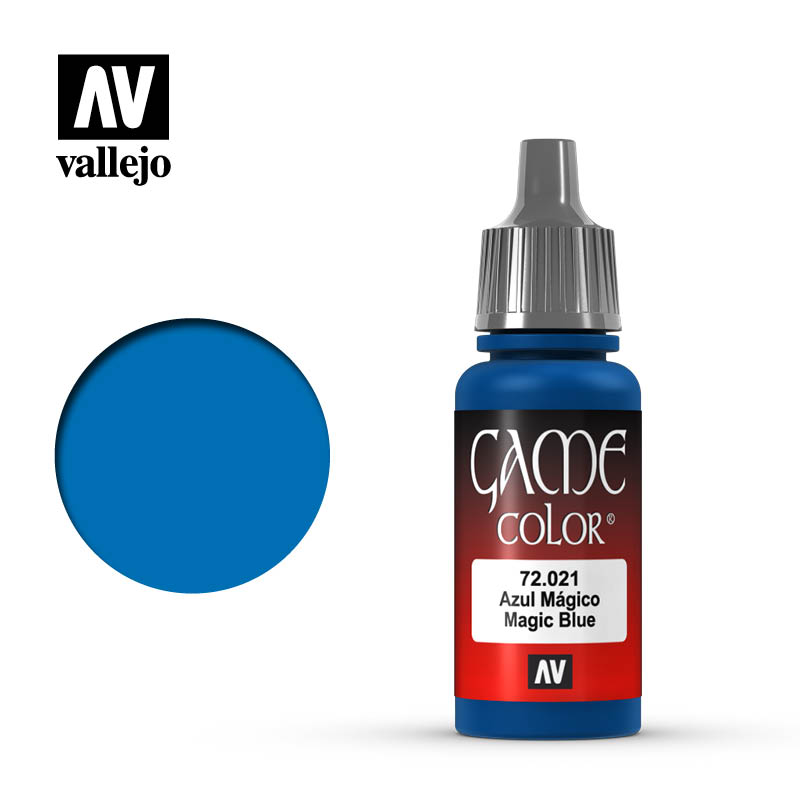 Magic Blue 18ml Vallejo Game Color 72021