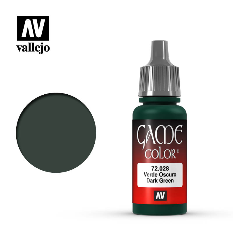 Dark Green 18ml Vallejo Game Color 72028