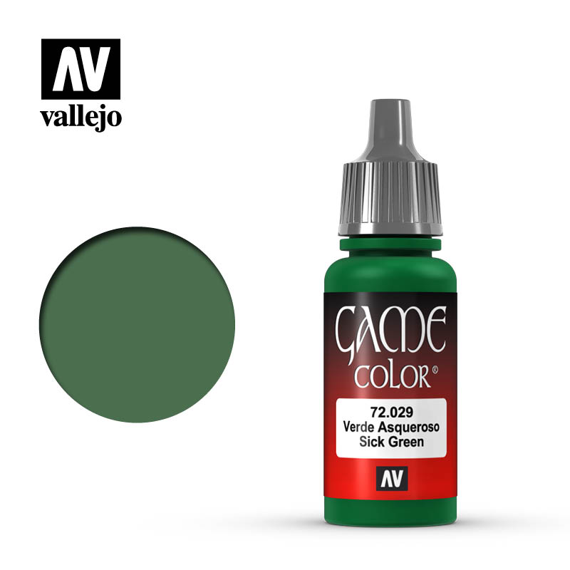 Sick Green 18ml Vallejo Game Color 72029
