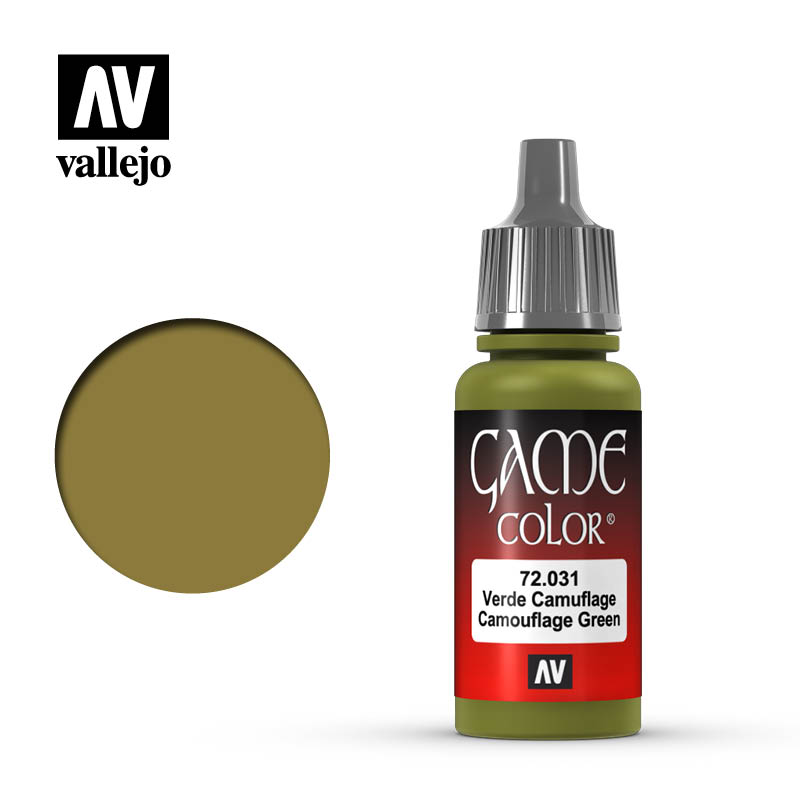 Camouflage Green 18ml Vallejo Game Color 72031