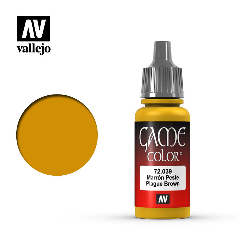 Plague Brown 18ml Vallejo Game Color 72039