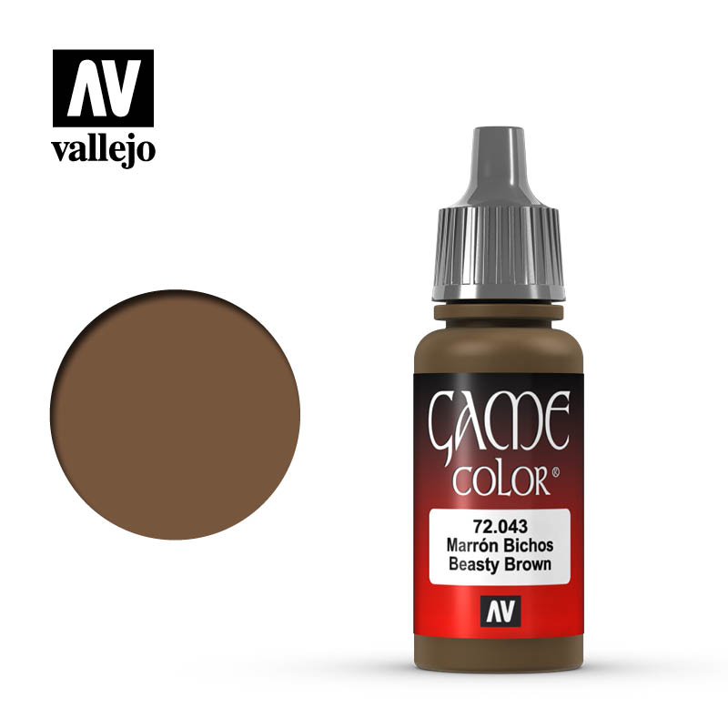 Beasty Brown 18ml Vallejo Game Color 72043