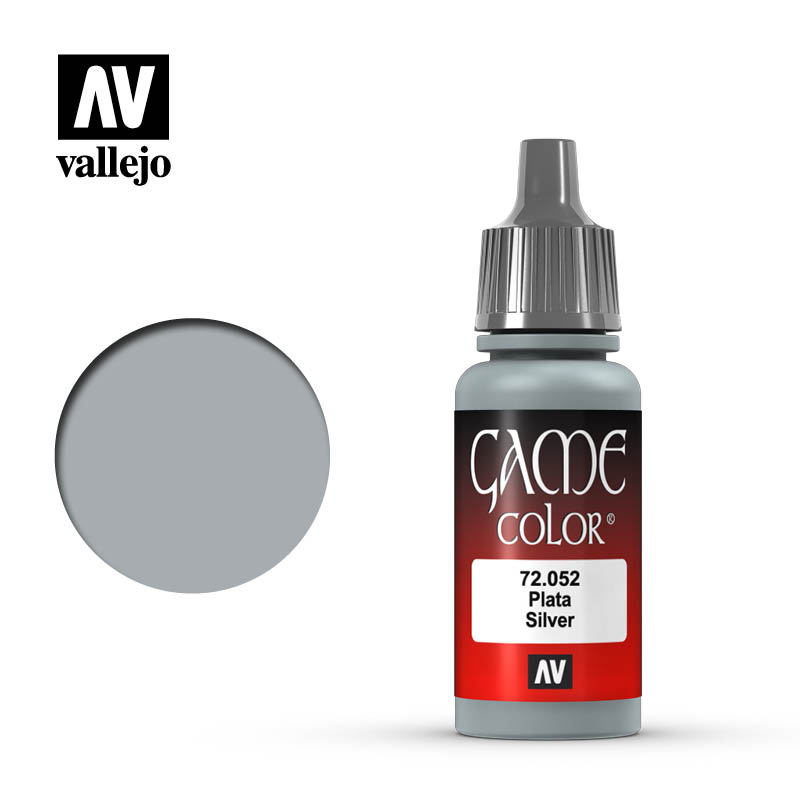 Silver 18ml Vallejo Game Color 72052