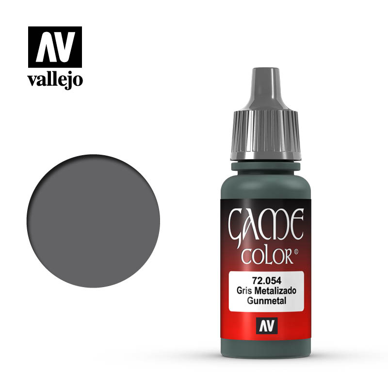 Gunmetal 18ml Vallejo Game Color 72054