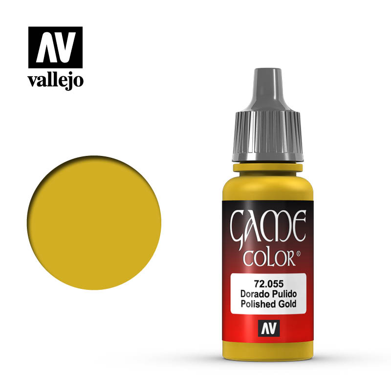 Polished Gold 18ml Vallejo Game Color 72055