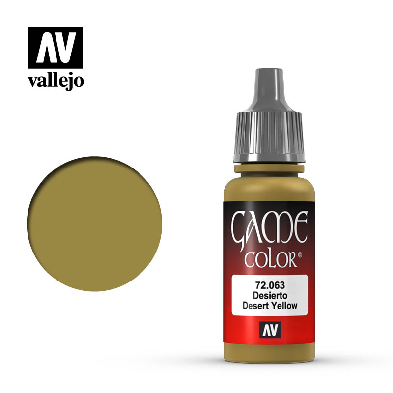 Desert Yellow 18ml Vallejo Game Color 72063