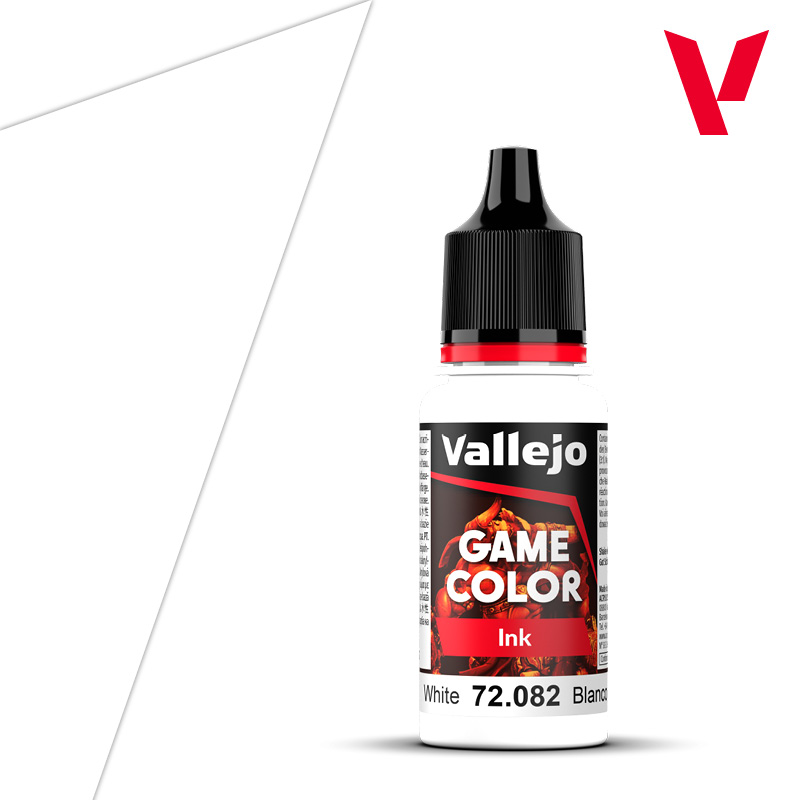 Ink White 18ml Vallejo Game Color 72082