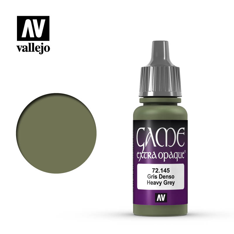 Heavy Grey 18ml Vallejo Game Color 72145