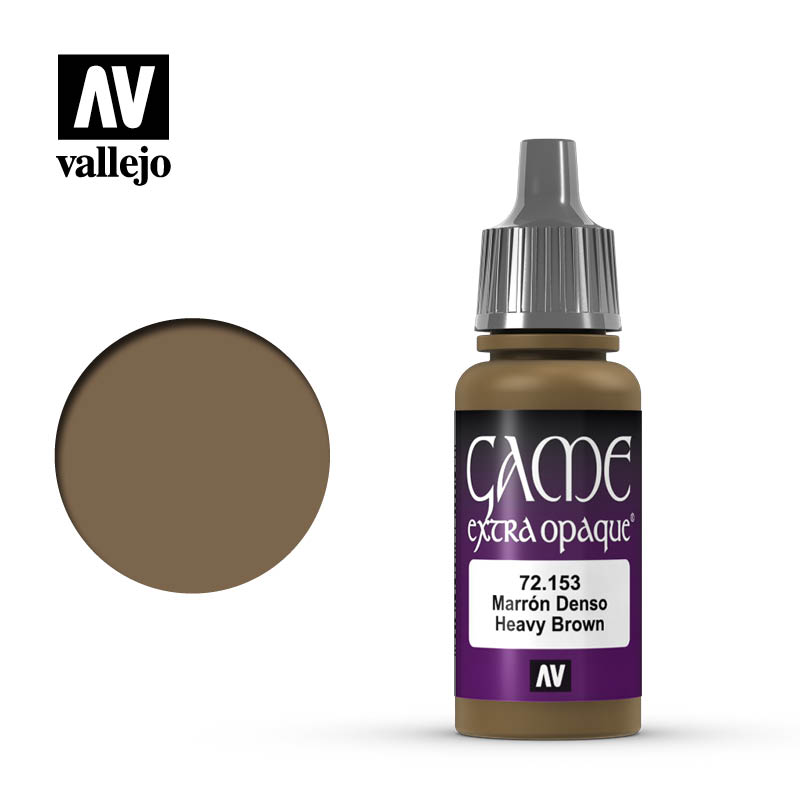 Heavy Brown 17ml Vallejo Game Color 72153