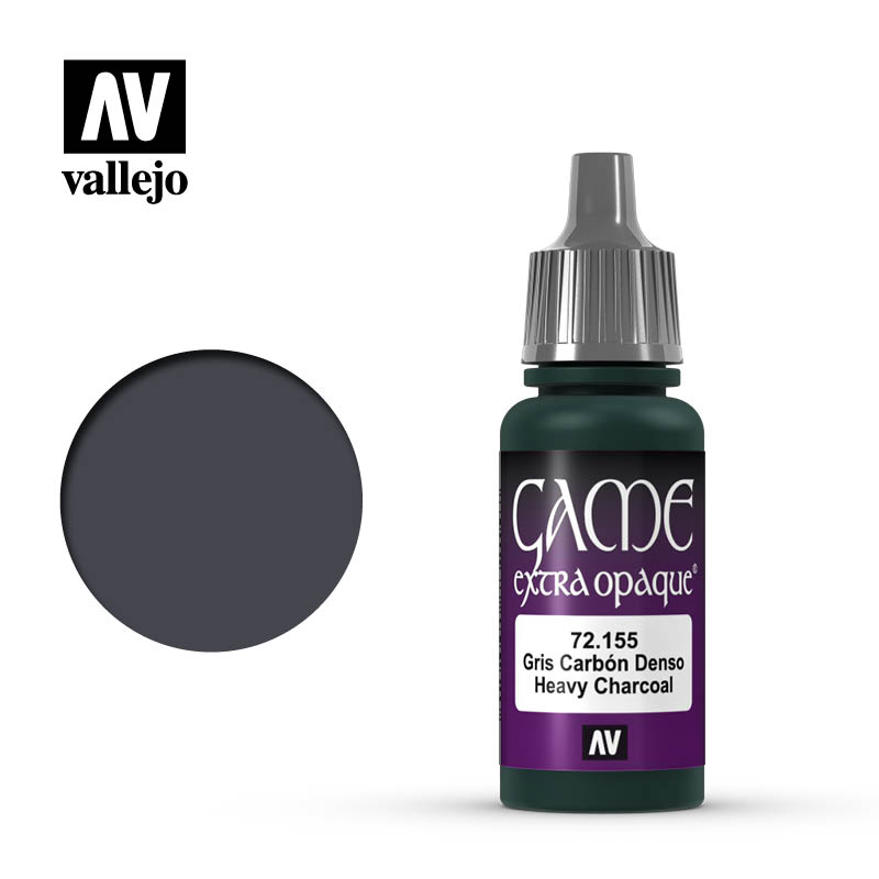 Heavy Charcoal 18ml Vallejo Game Color 72155