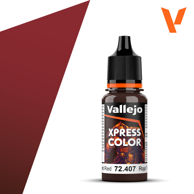 Velvet Red 18ml Vallejo Xpress Color 72407