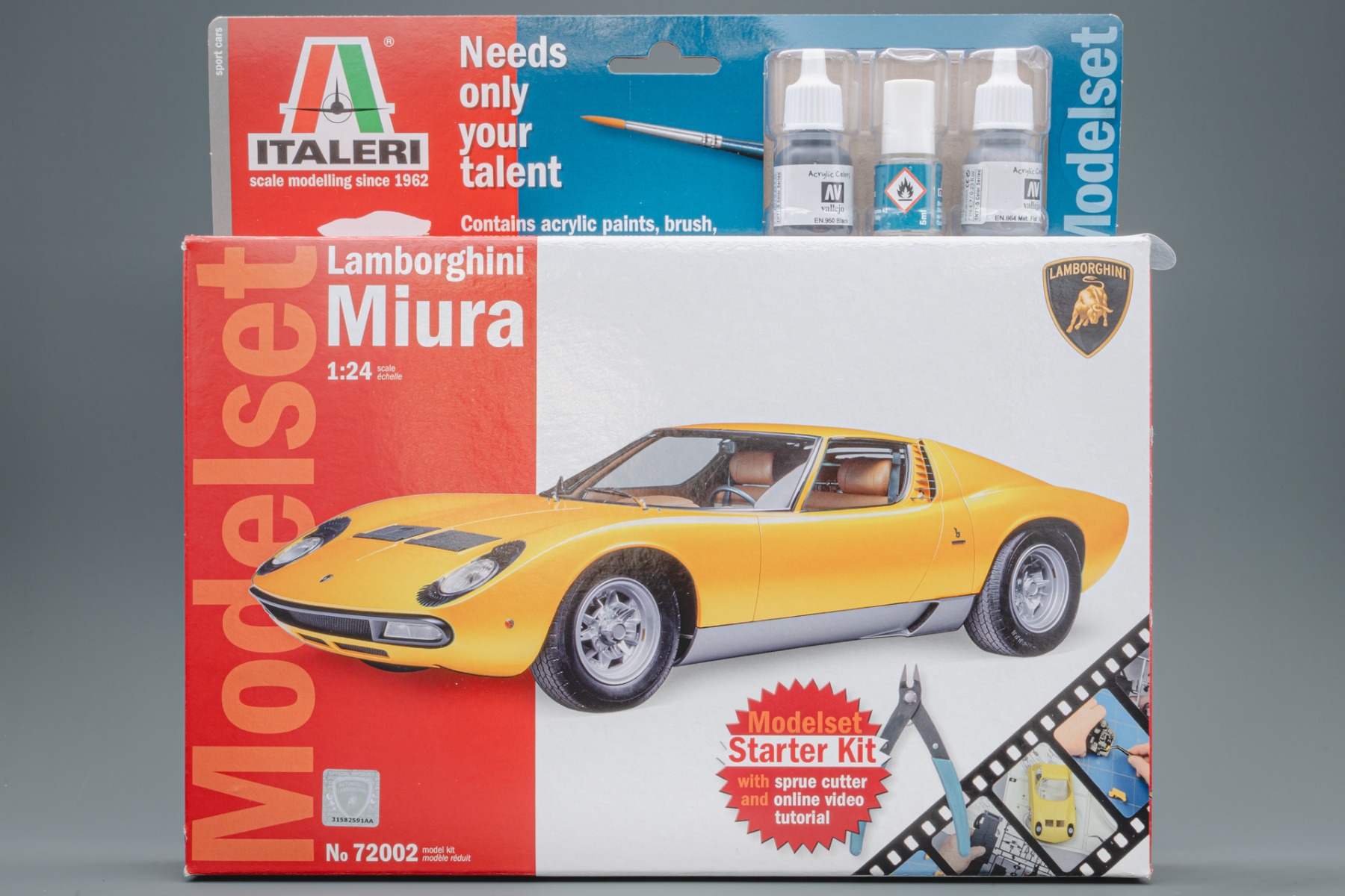 Italeri IT72002 Lamborghini Miura model kit  / modelset