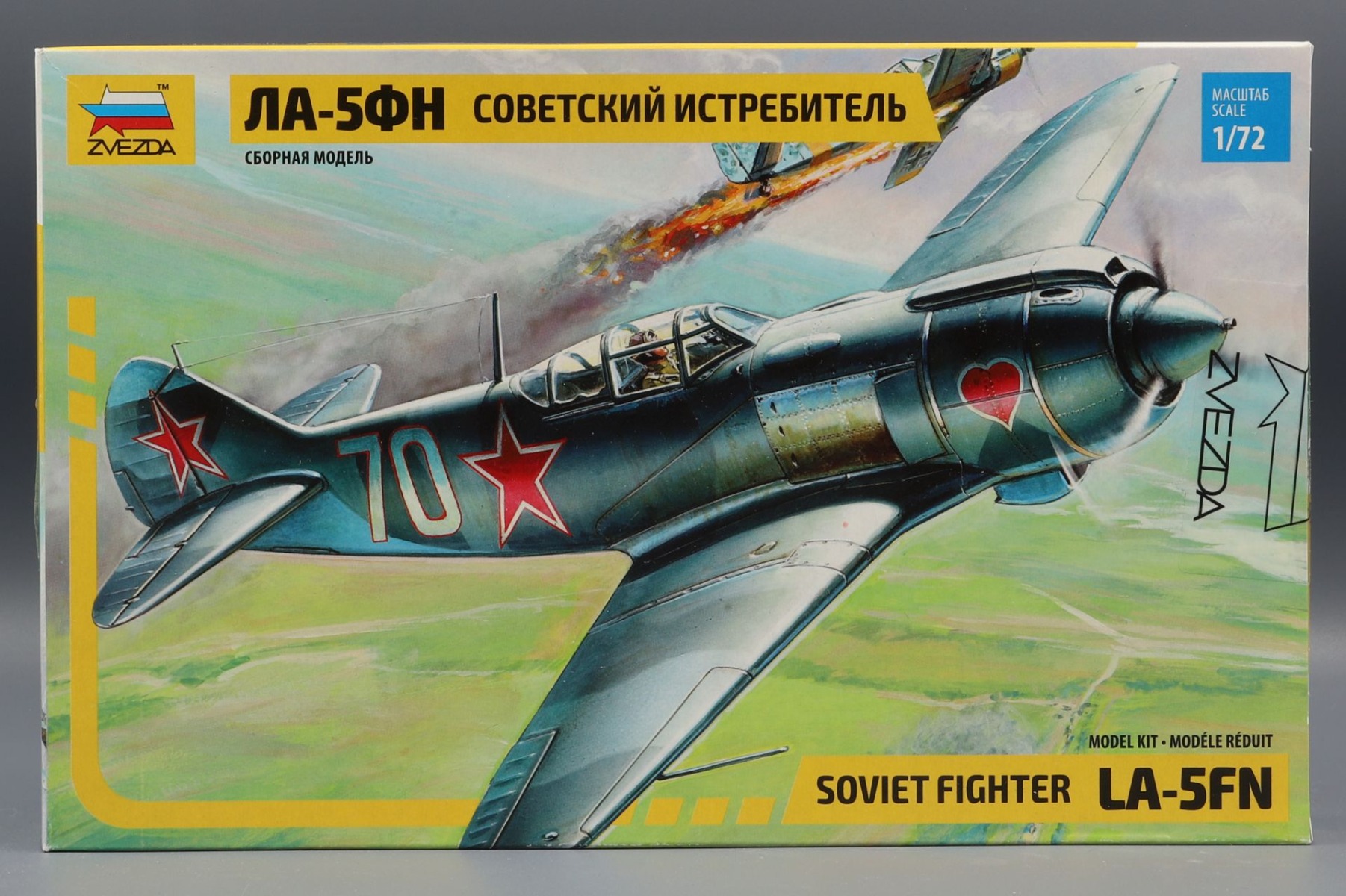 Zvezda ZV7203 Soviet WWII Fighter Lavochkin LA-5FN, model kit
