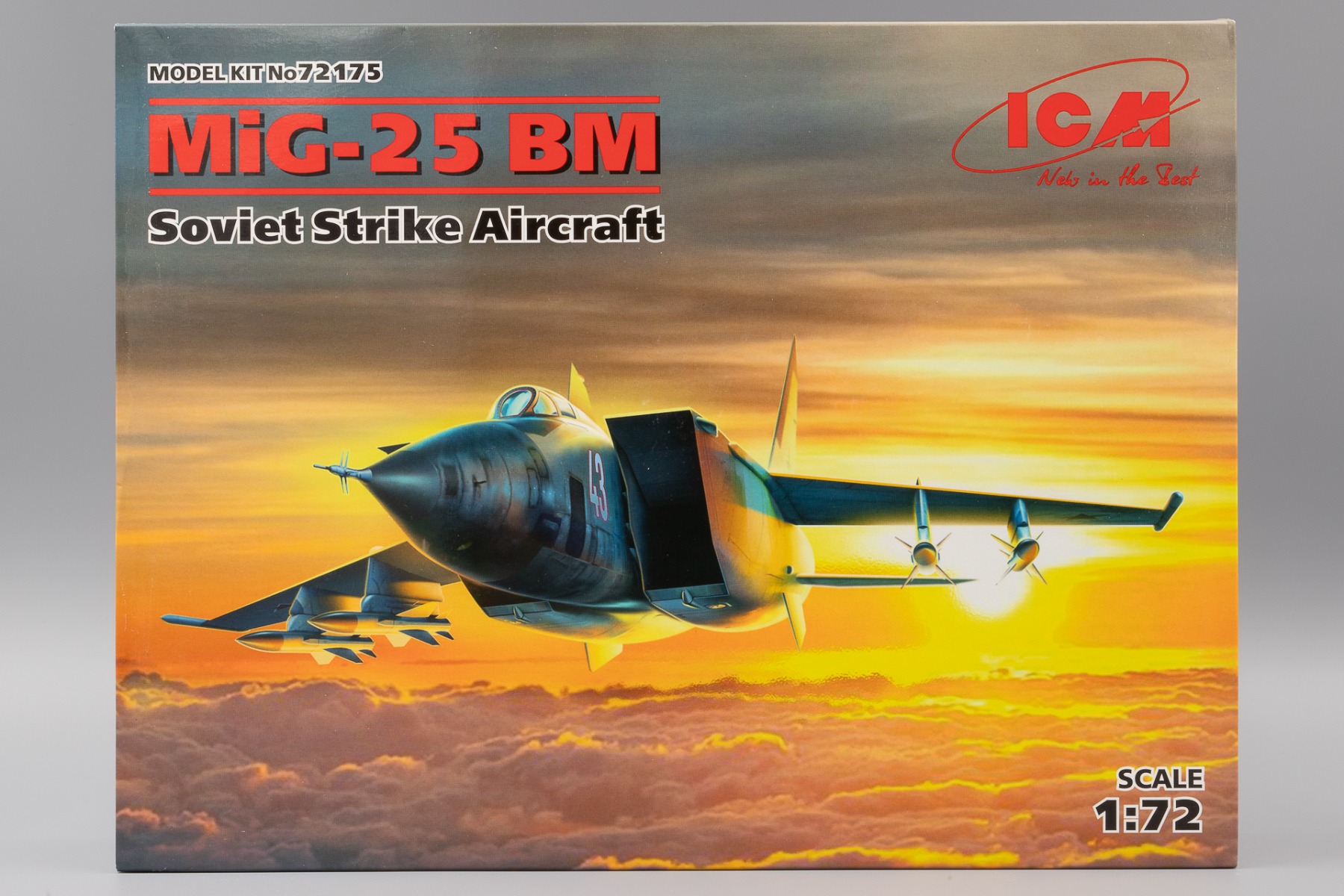 ICM72175 MiG-25BM Soviet Strike Aircraft, model kit