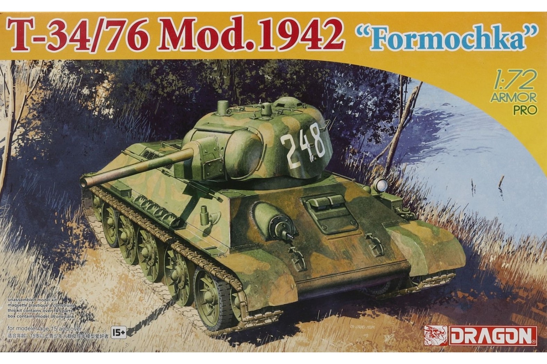 Dragon DRA07224 T-34/76 Mod.1942 