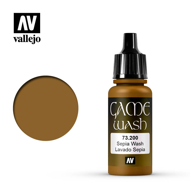 Sepia Wash 18ml Vallejo Game Color 73200