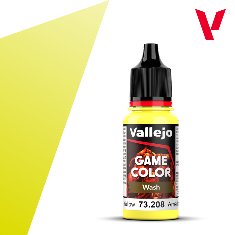 Wash Yellow 18ml Vallejo Game Color 73208