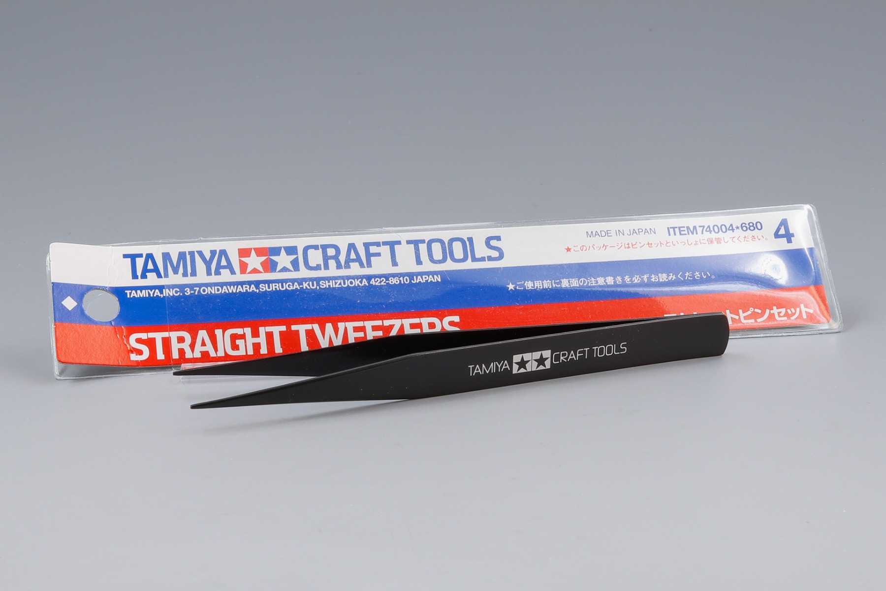 Tamiya TA74004 Straight Tweezers (Pincet), Craft Tools
