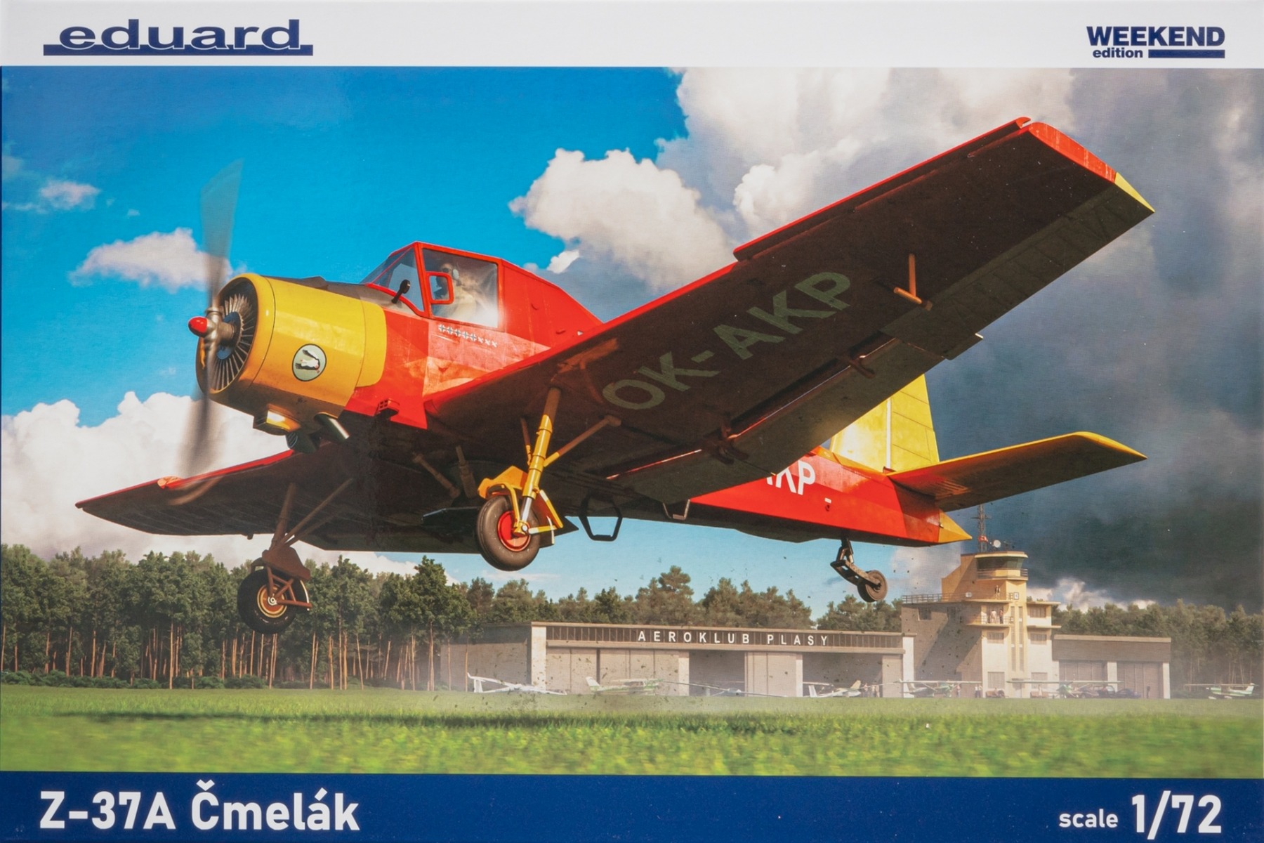Eduard 7456 Z-37A Čmelák, Weekend Edition, model kit