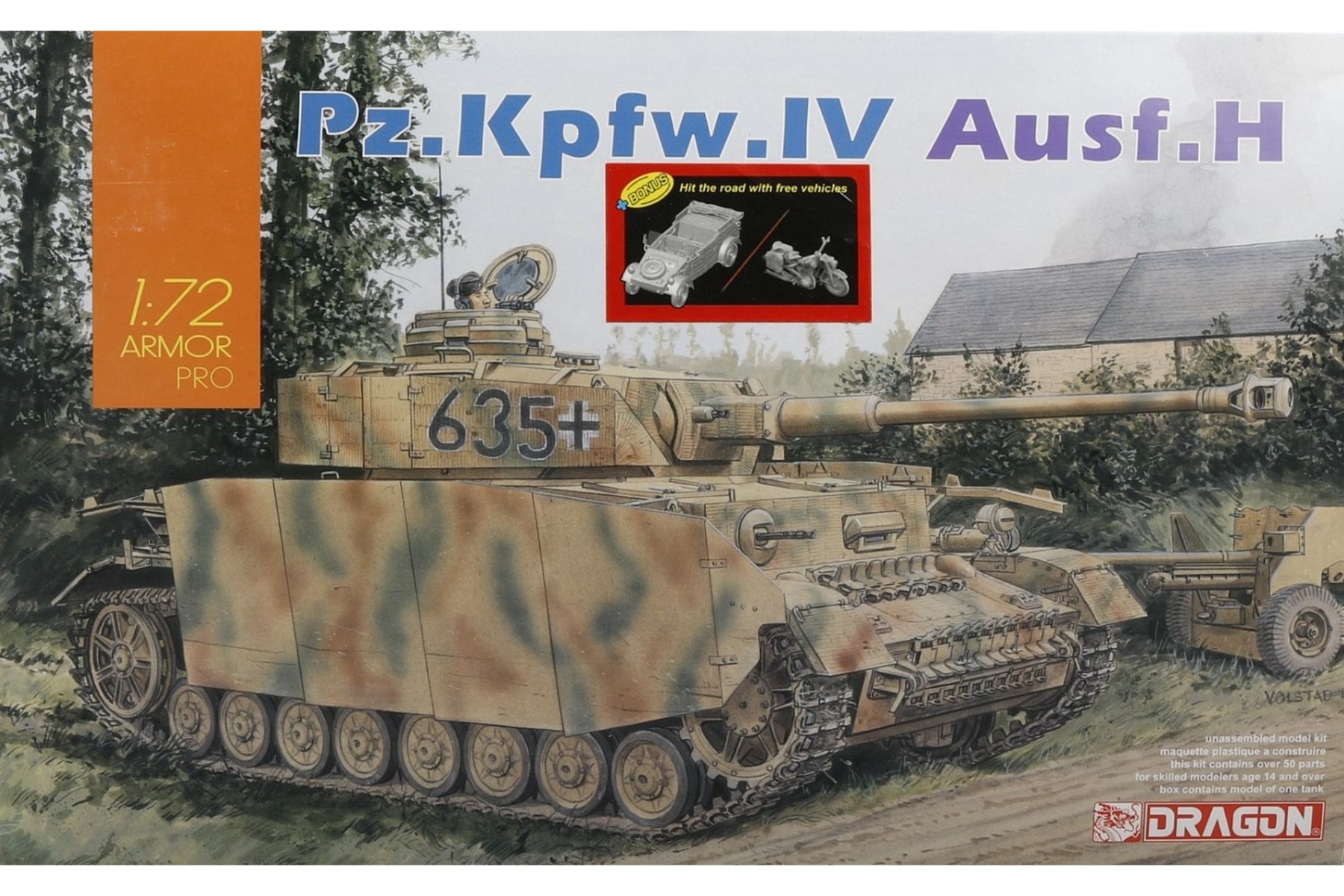 Dragon DRA07551 Pz.Kpfw. IV Ausf. H