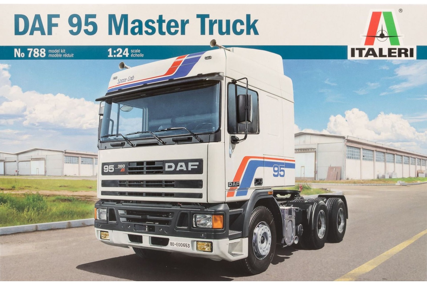Italeri IT0788 DAF 95 Master Truck, tractor truck, model kit