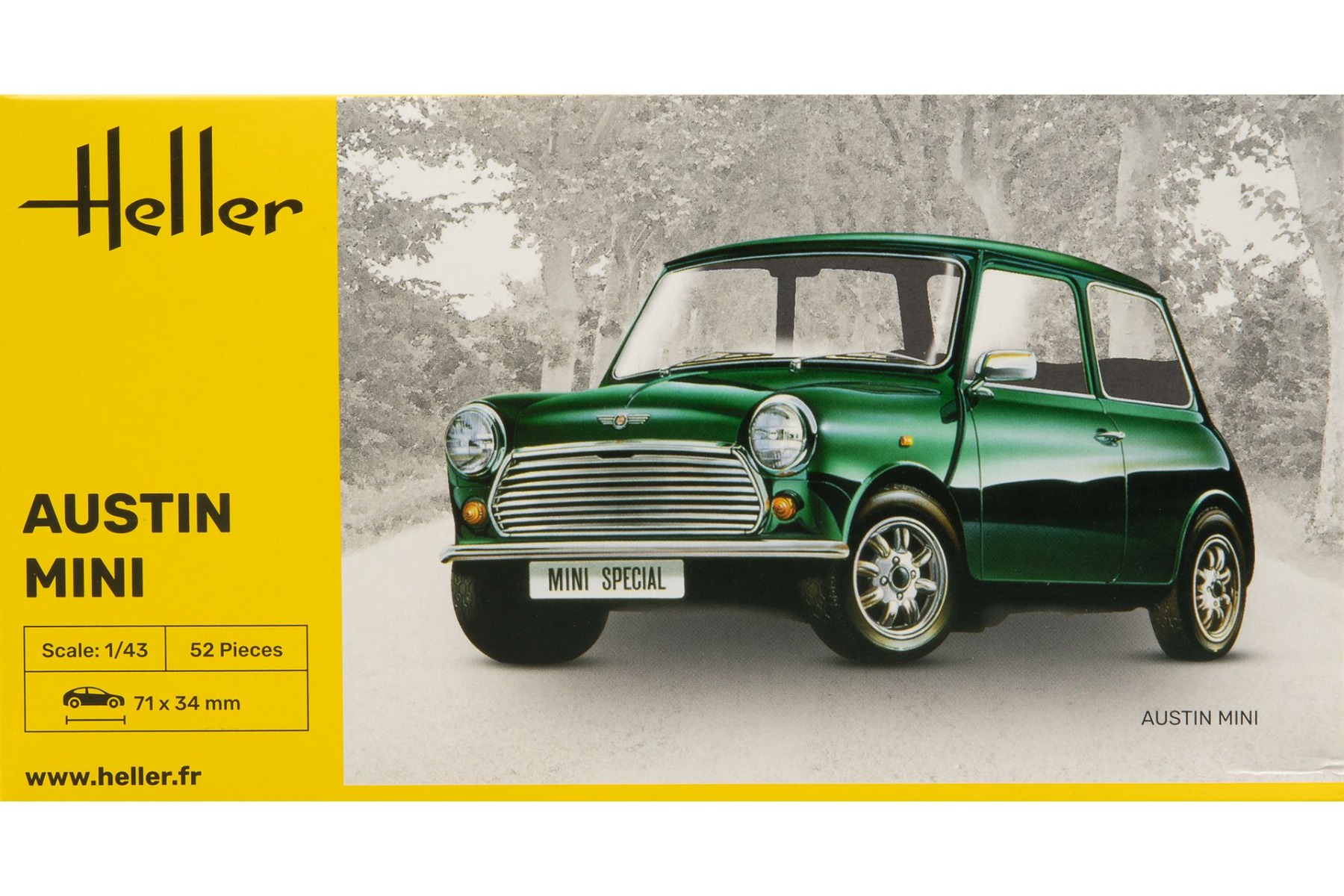 Heller HE80153 Austin Mini, model kit