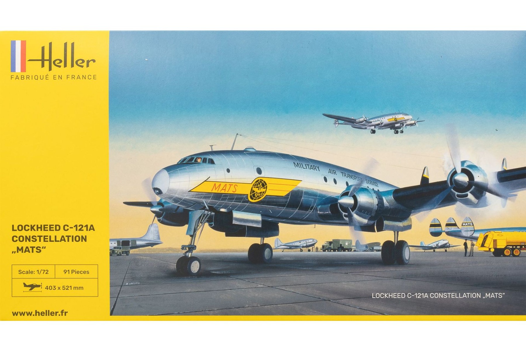 Heller HE80382 Lockheed C-121A Constellation 