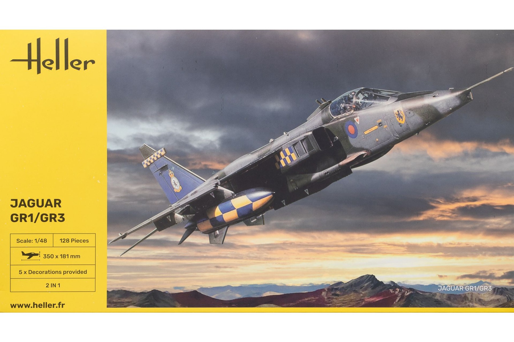Heller HE80427 Jaguar GR1/GR3, model kit