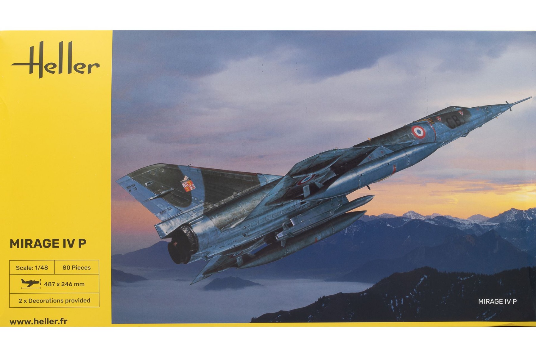 Heller HE80493 Mirage IV P, model kit