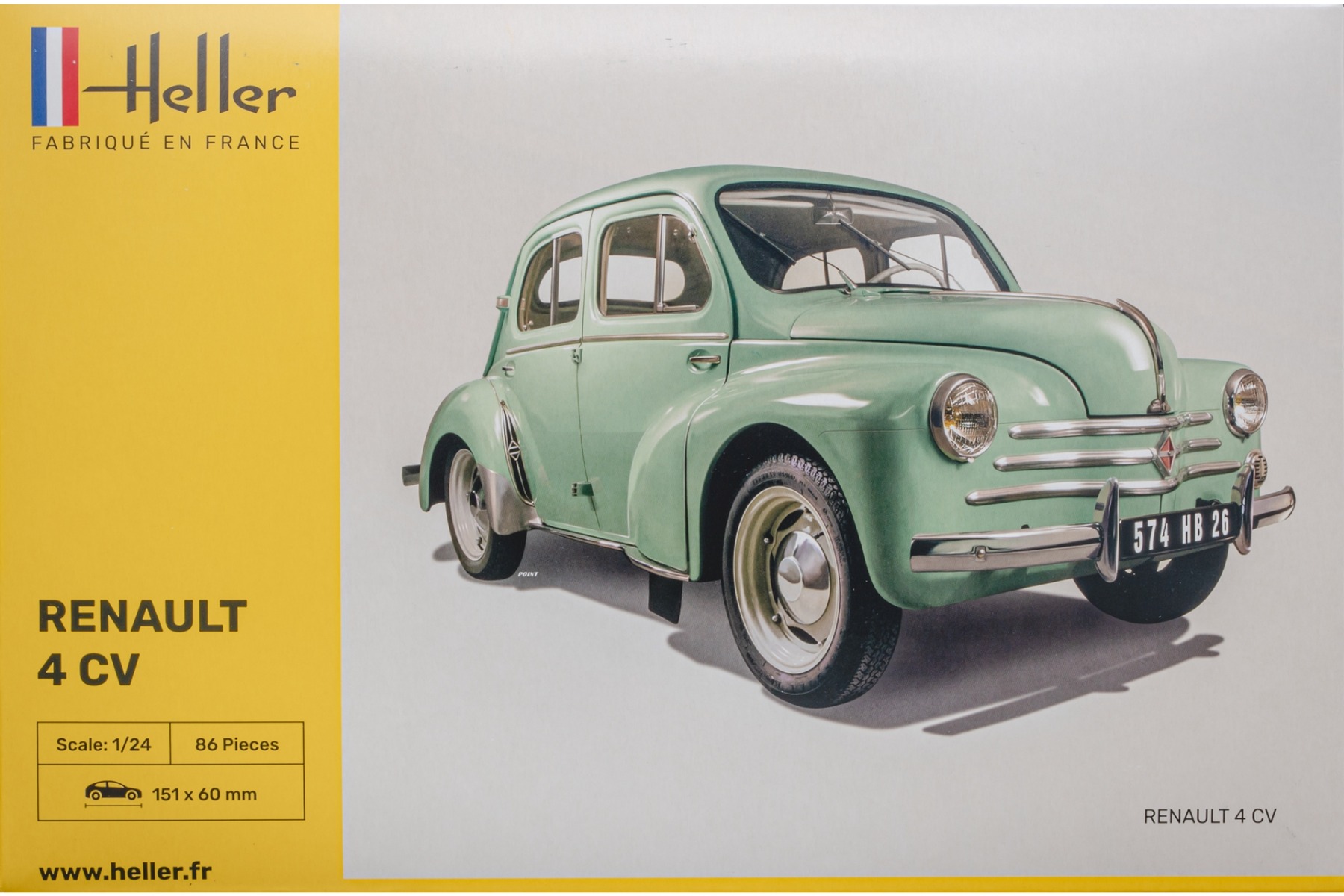 Heller HE80762 Renault 4 CV, model kit
