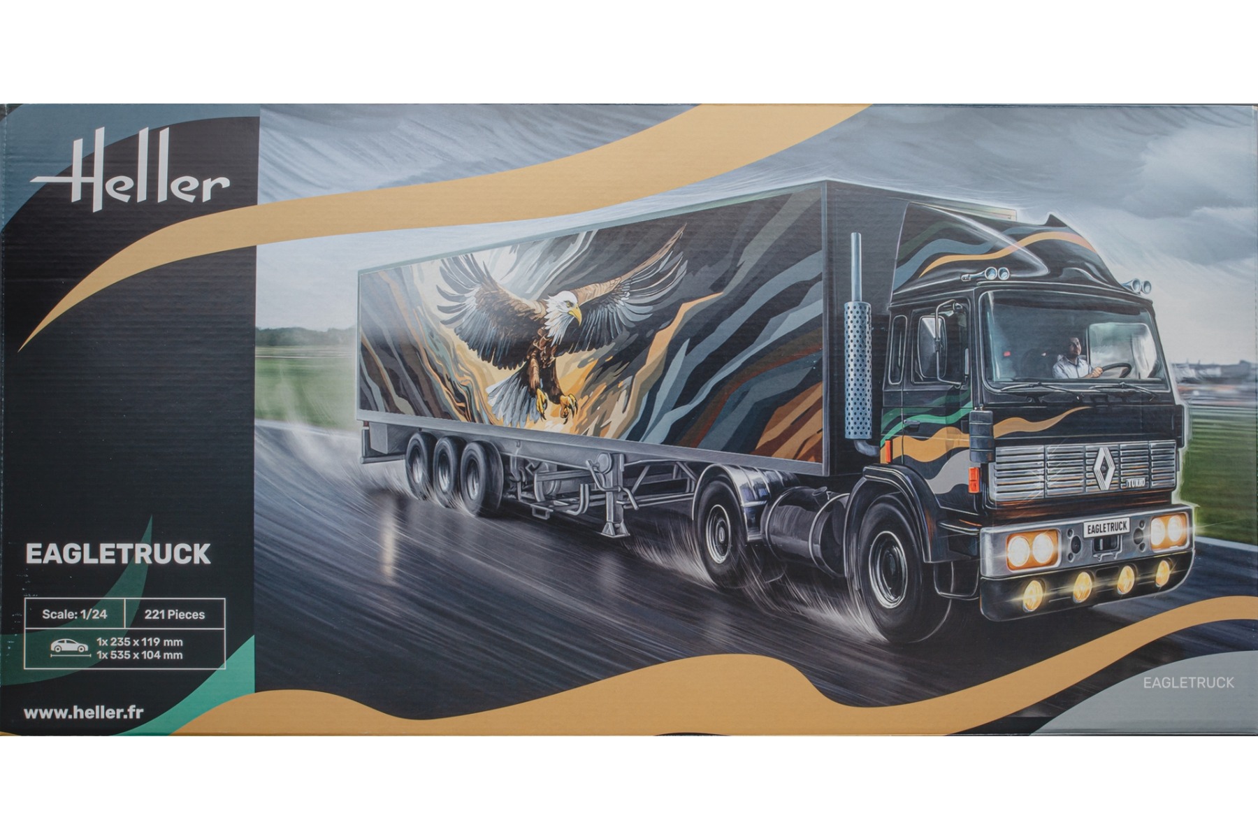 Heller HE80784 Eagletruck, model kit