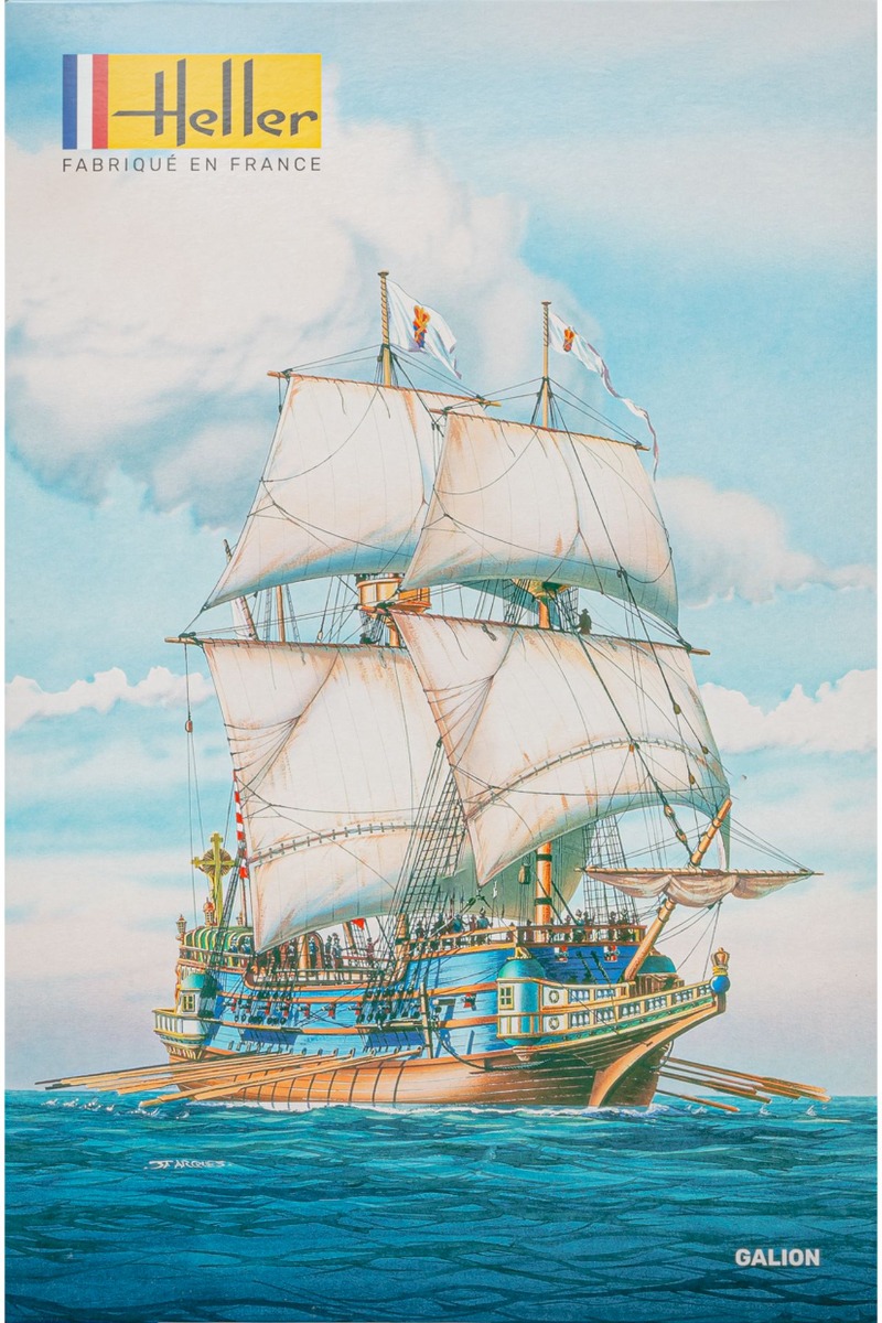 Heller HE80835 Galleon, model kit