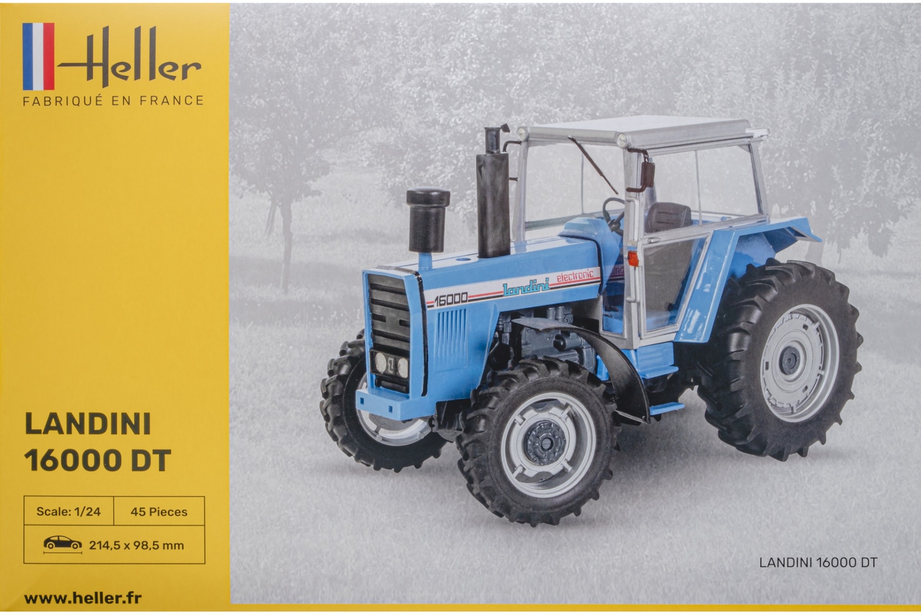 Heller HE81403 Landini 16000 DT tractor, model kit