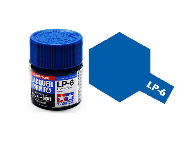 Tamiya TA82106 Lacquer Paints LP-6 /Pure Blue/ 10ml