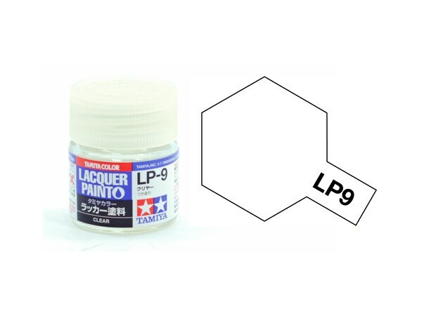 Tamiya TA82109 Lacquer Paints LP-9 /Clear/ 10ml