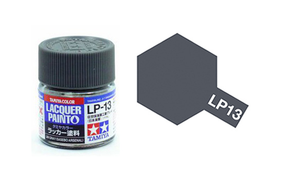 Tamiya TA82113 Lacquer Paint LP-13 /IJN Gray (Sasebo Arsenal)/ 10ml