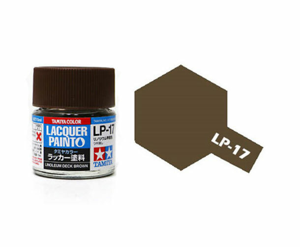 Tamiya TA82117 Lacquer Paint LP-17 /Linoleum Deck Brown/ 10ml