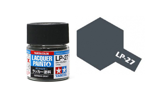 Tamiya TA82127 Lacquer Paint LP-27 /German Gray/ 10ml