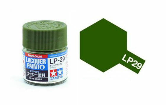 Tamiya TA82129 Lacquer Paint LP-29 /Olive Drab 2/ 10ml