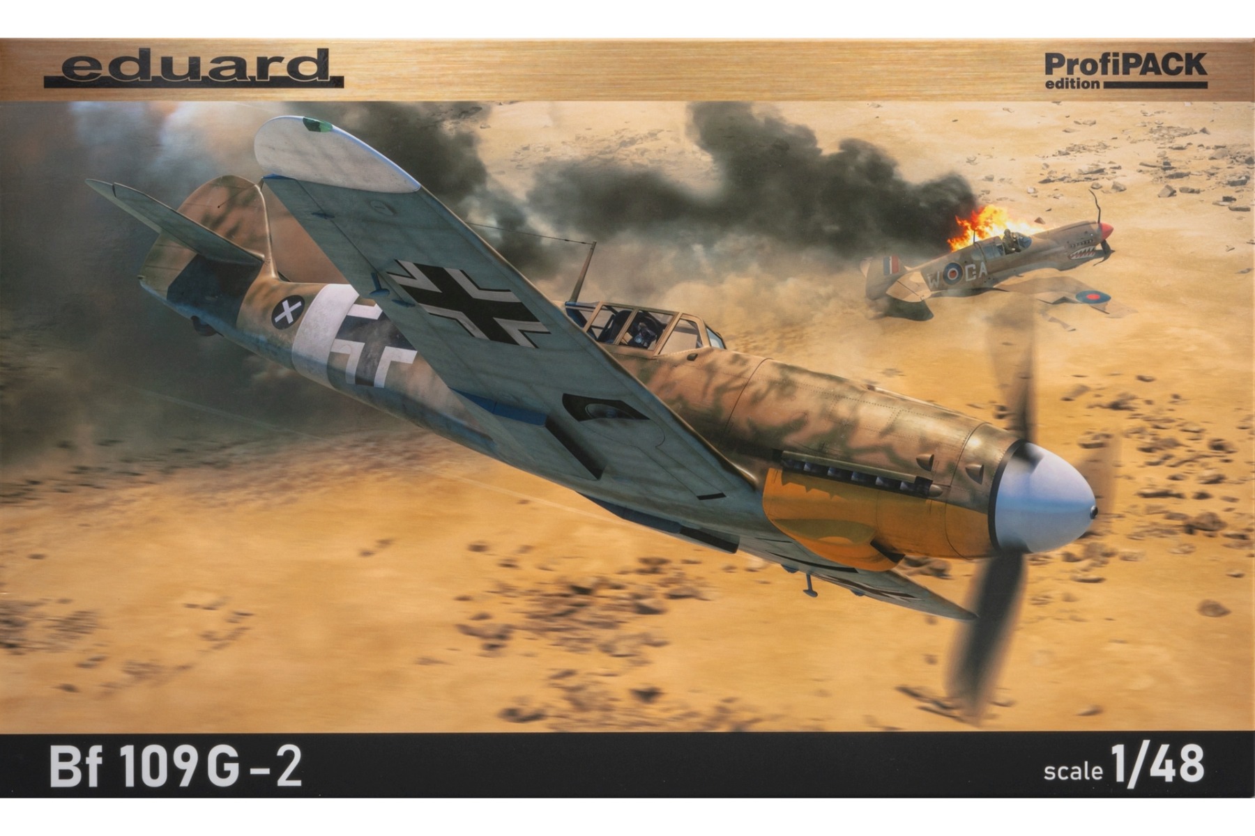Eduard 82165 Bf 109G-2, ProfiPACK Edition, model kit
