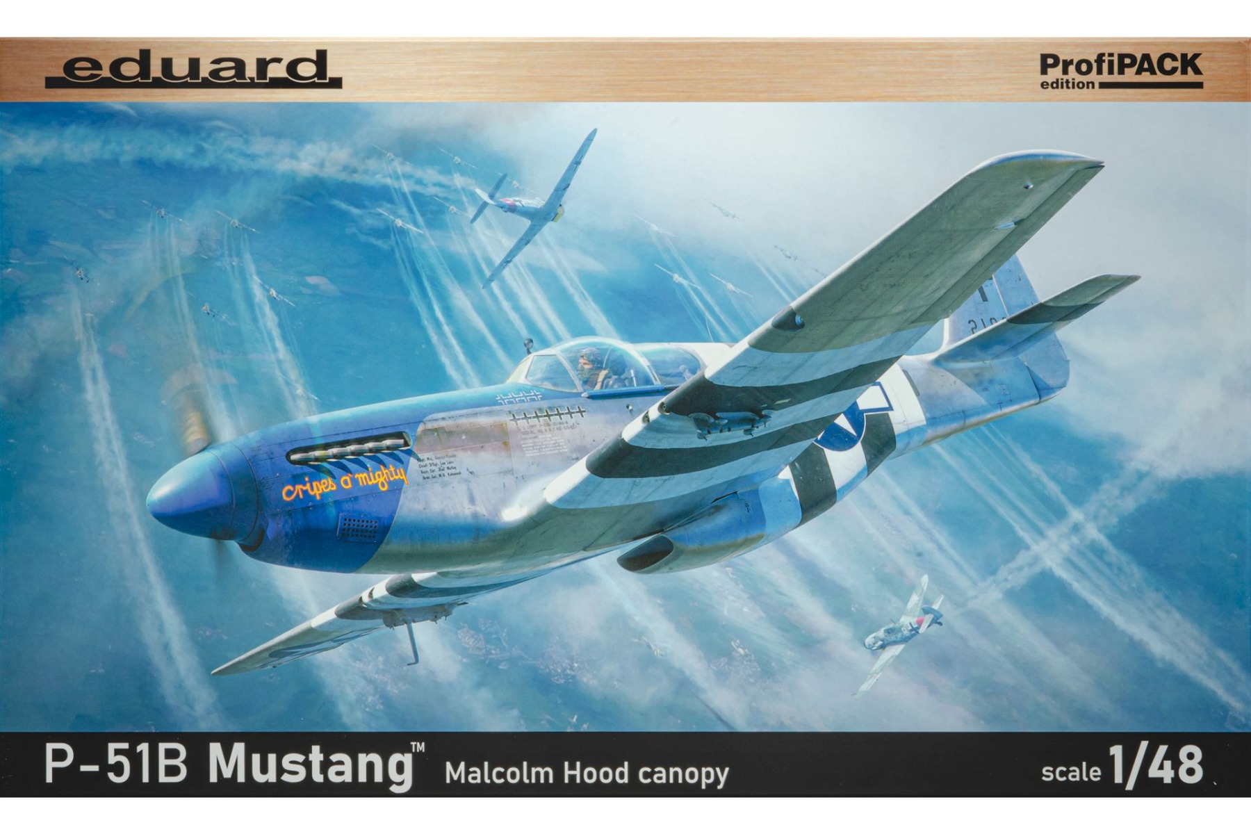 Eduard 82176 P-51B Mustang Malcolm Hood Canopy, ProfiPACK Edition, model kit