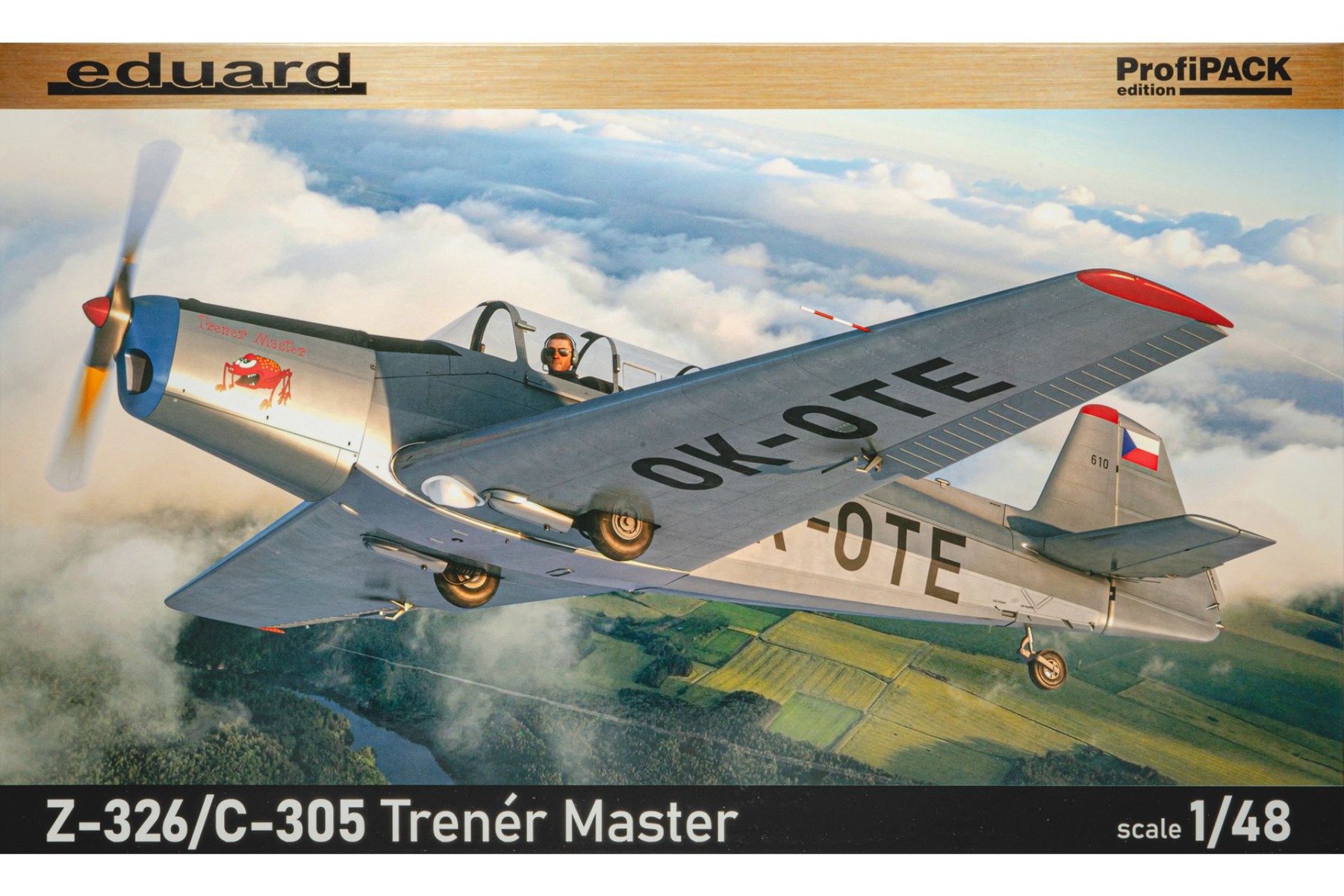 Eduard 82183 Zlín Z-326/C-305 Trenér Master, Profipack edition, model kit